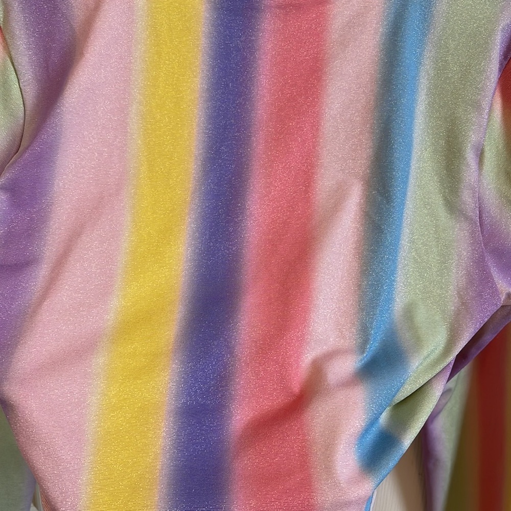 NWT Onia Layla Shimmer Crop Top - Picture 10 of 10